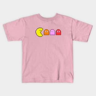 PAC MAN NOM NOM NOM Kids T-Shirt